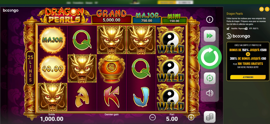 machines à sous Ma Chance Casino